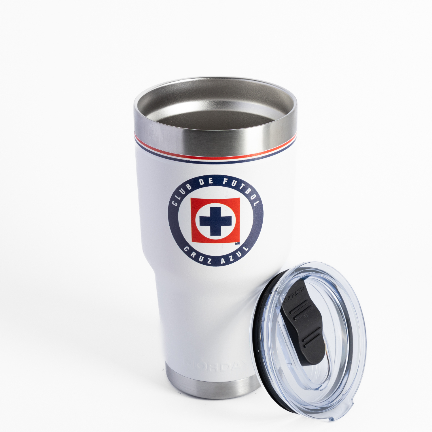 TUMBLER 30 OZ BLANCO- CRUZ AZUL