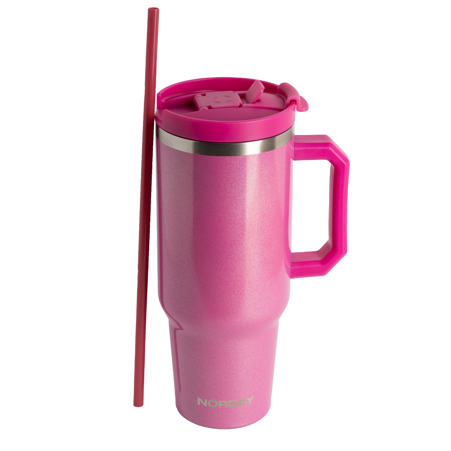 TITAN 40OZ PINK GLITTER