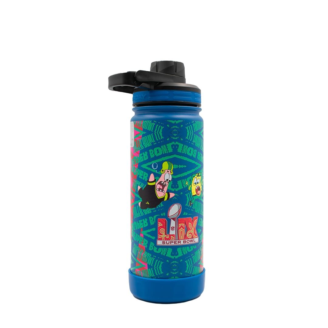Norday | NFL SpongeBob Active 18 OZ BLUE