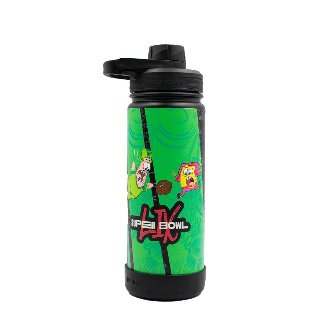 Norday | NFL SpongeBob Active 18 OZ BLACK