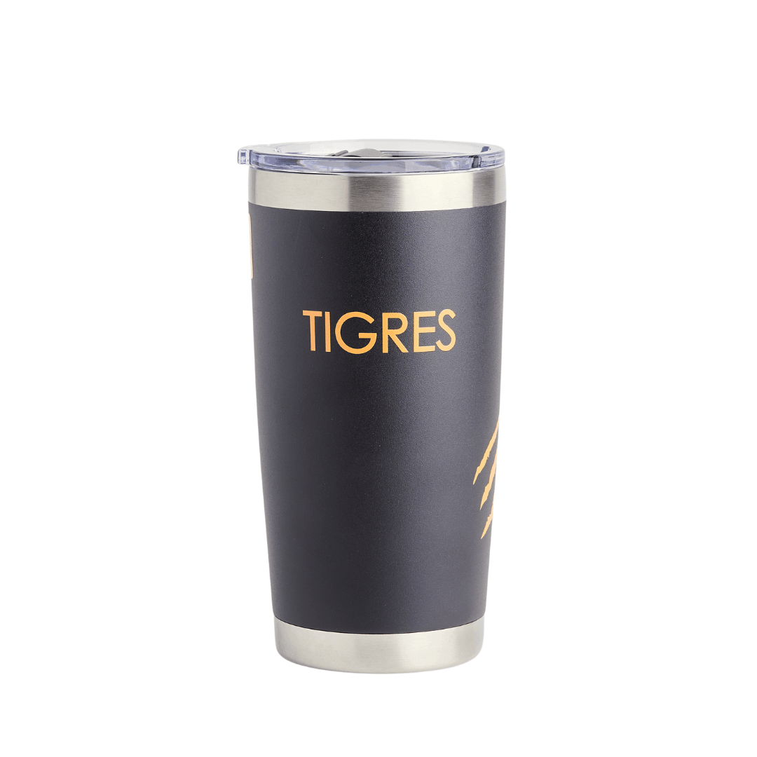 Tumbler 20 oz Tigres Face  Negro
