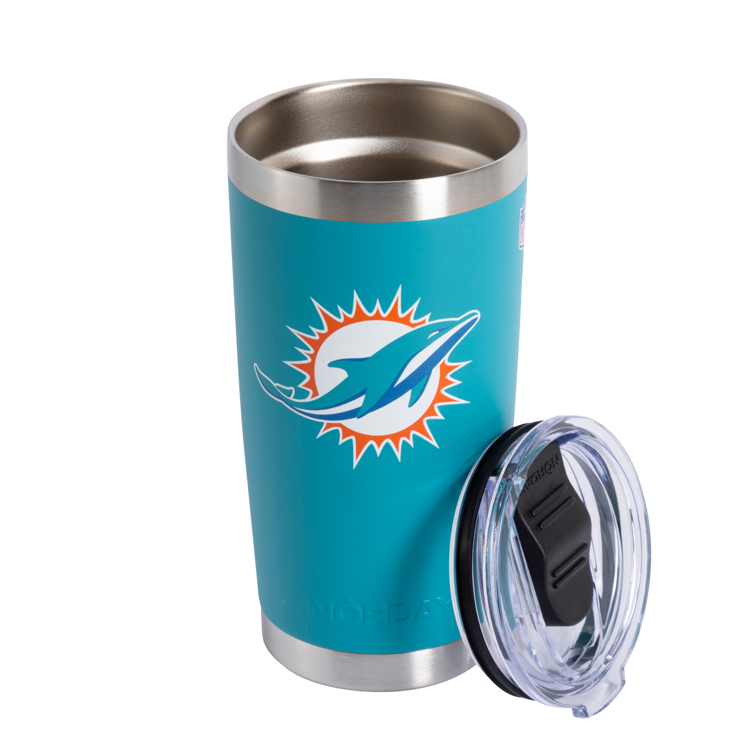 Tumbler 20oz Tiffany NFL Miami Dolphins