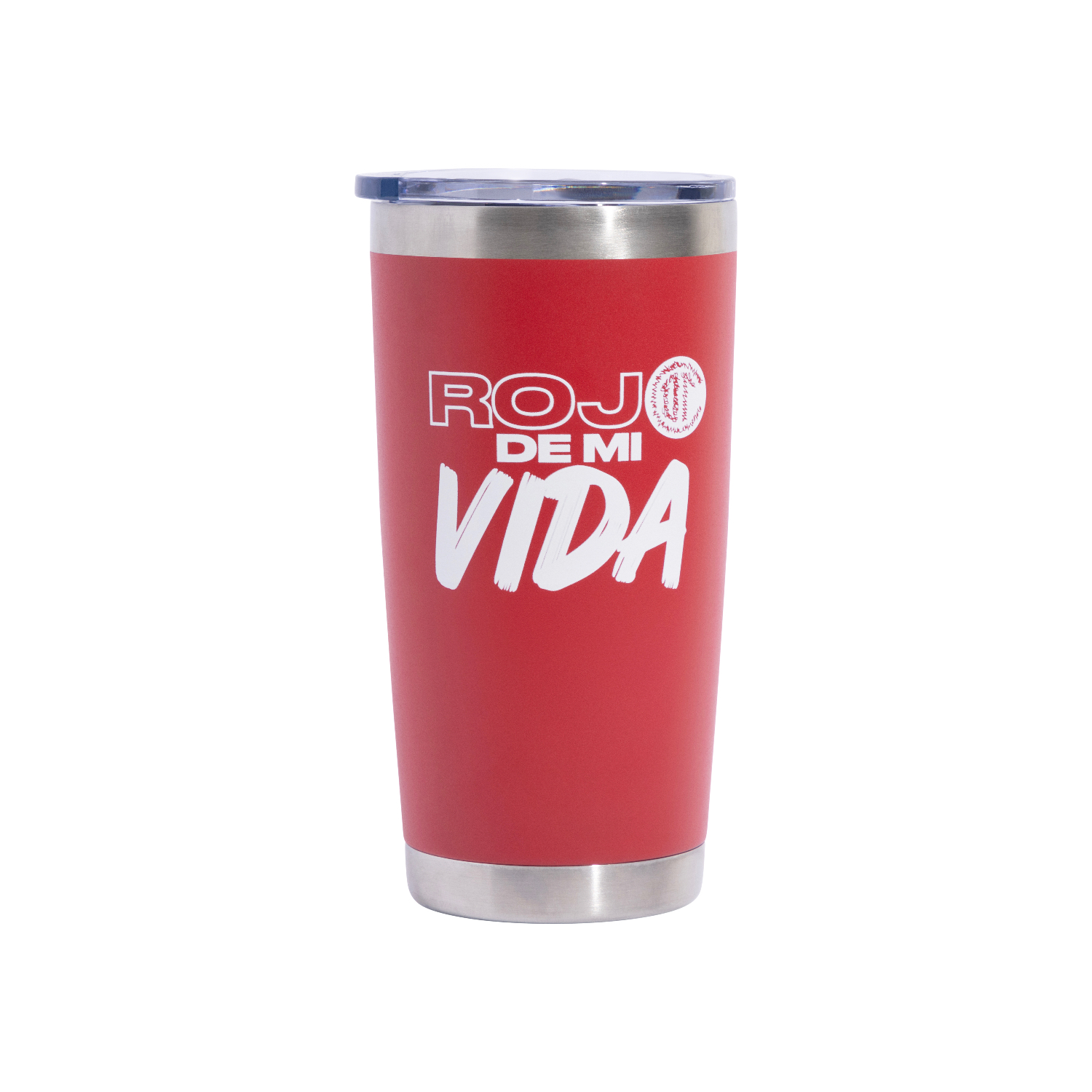 Tumbler 20 Oz Toluca Rojo De Mi Vida