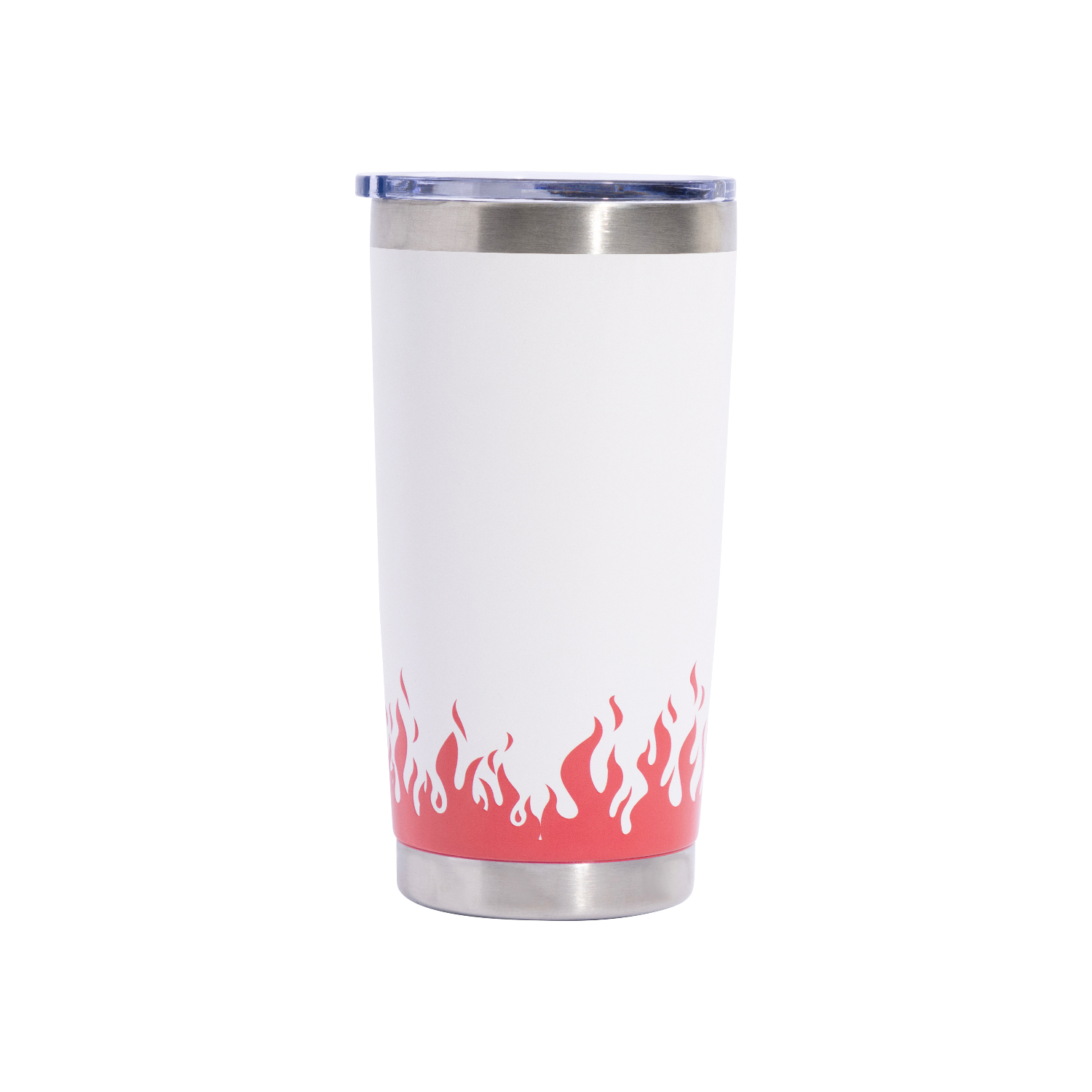 Tumbler 20 Oz Toluca Blanco Flamas