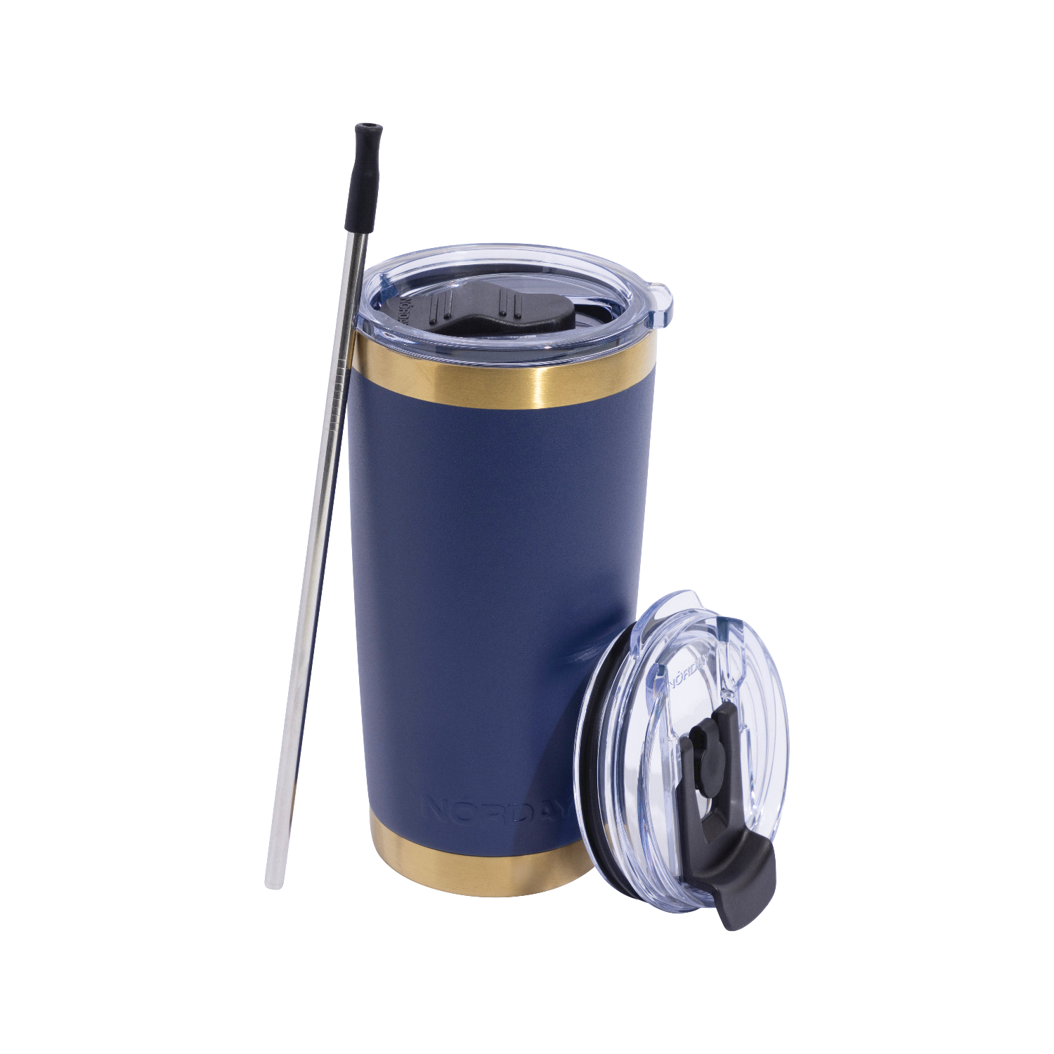 Tumbler 20 oz Navy Gold