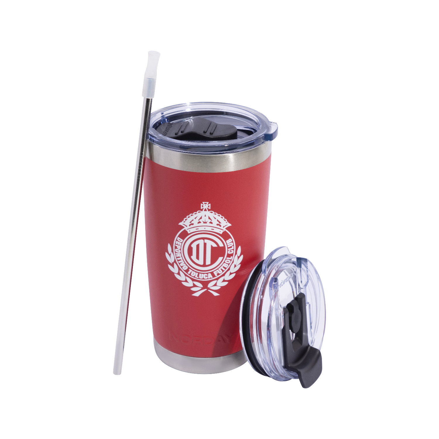 Tumbler 20 Oz Toluca Rojo De Mi Vida