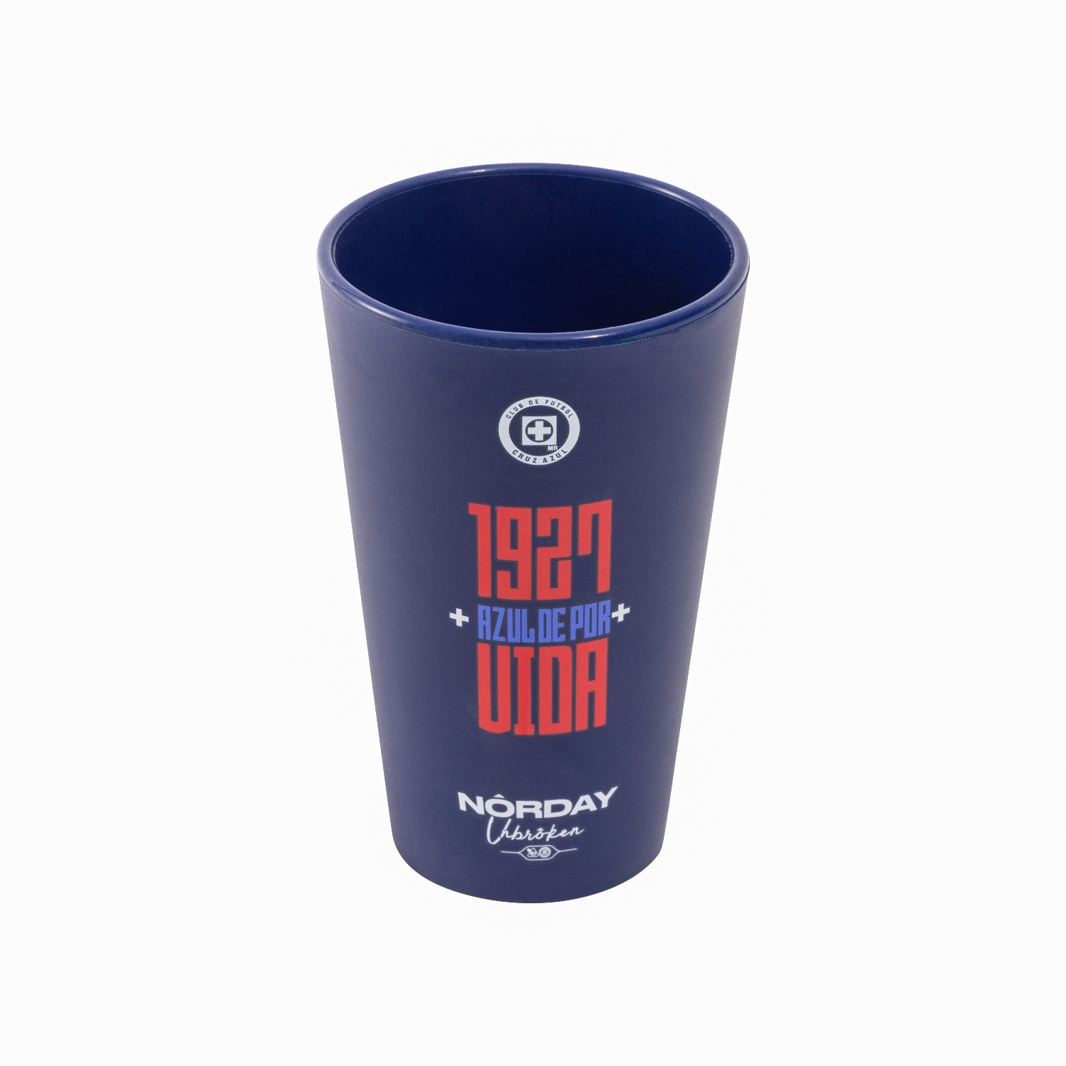 Vaso de silicón Cruz Azul
