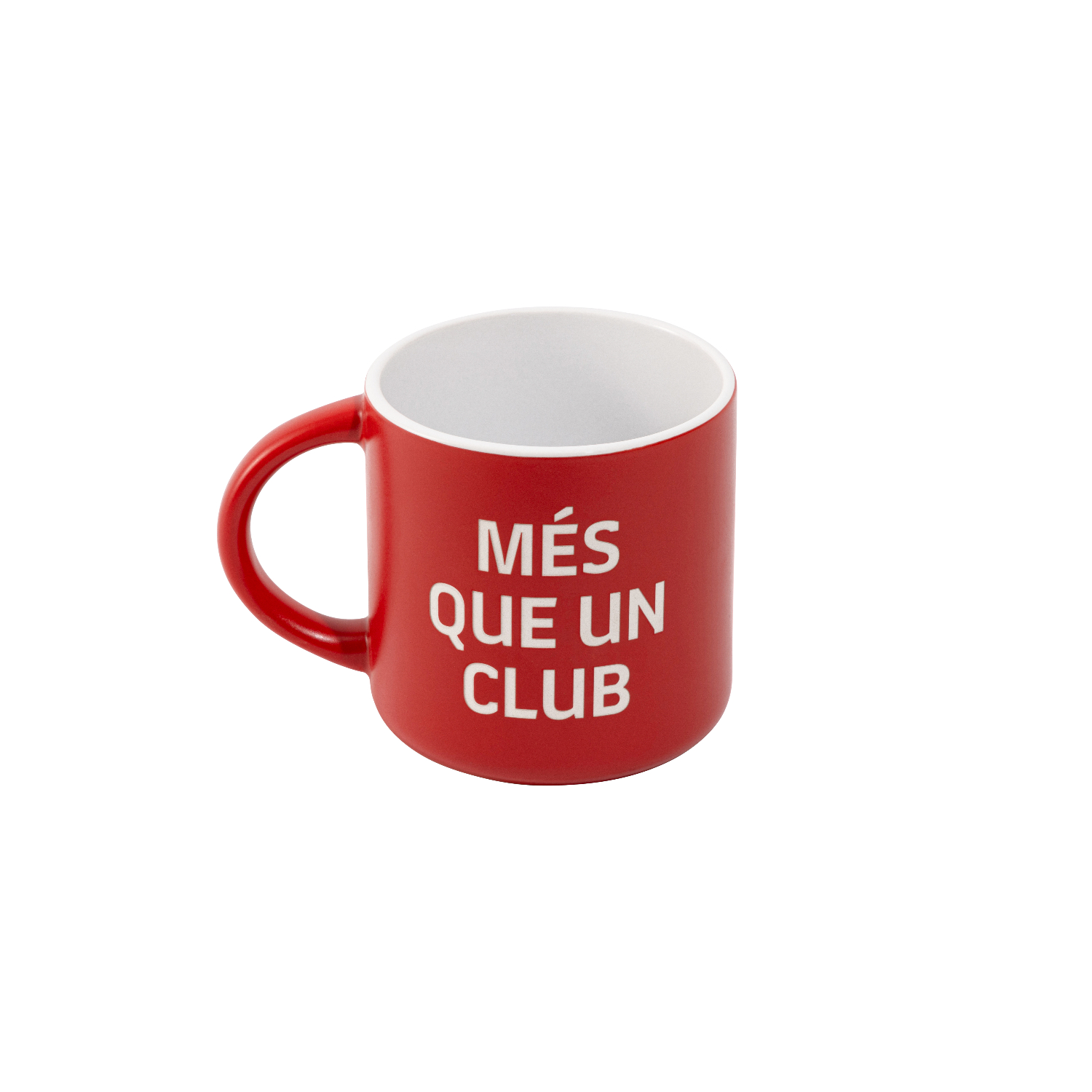 Taza de Fútbol Club Barcelona roja