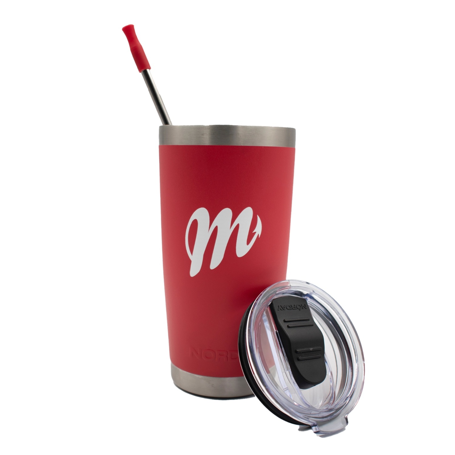 Tumbler 20 oz Oficial Club de Béisbol Diablos Rojos del México